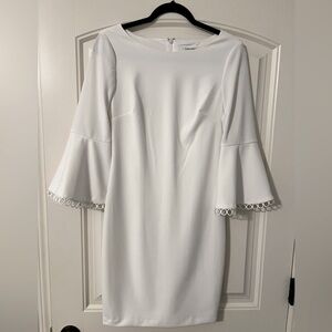 Calvin Klein white dress